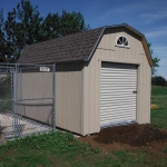 Roll up door for easy access